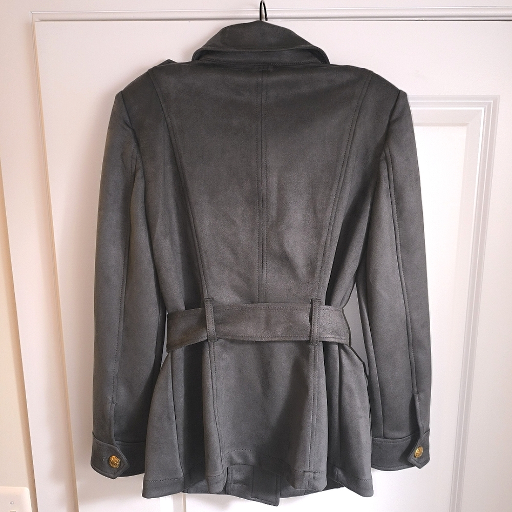 WHBM Ultra Suede Safari Jacket - Picture 6 of 14